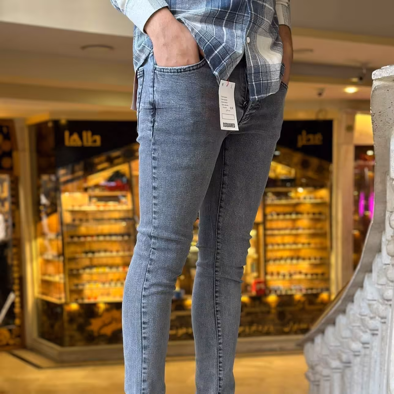 شلوار جین.  زارا 