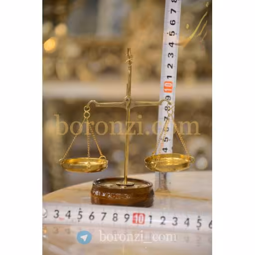 ترازو 10 گرمی برنجی