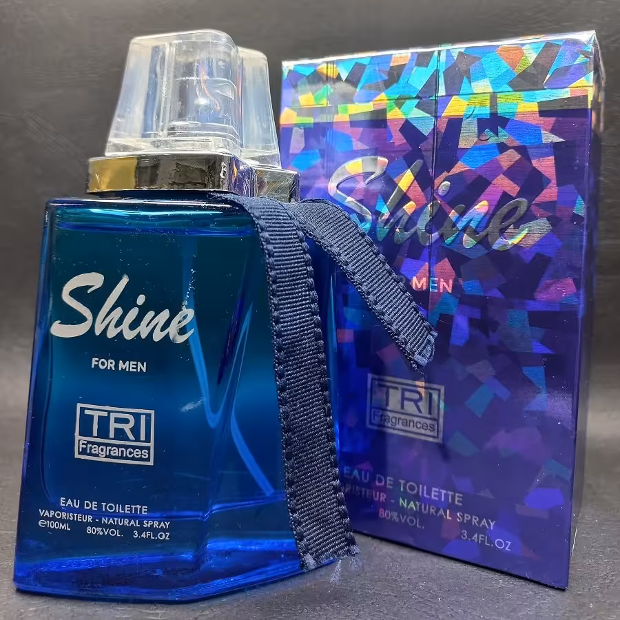 ادکلن مردانه تی آر آی مدل Shine با حجم 100 میلی لیتر