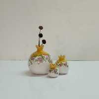 ست انارسرامیکی گلسرخی یلدایی کد 6