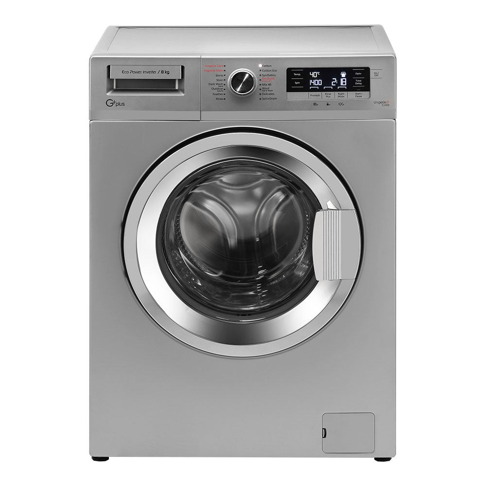 ماشین لباسشویی جی پلاس 8 کیلویی مدل GWM-84B35S