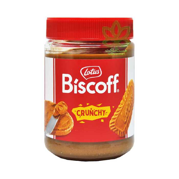 کرم ( کره ) بیسکوییت کرانچی 400 گرم لوتوس - lotus