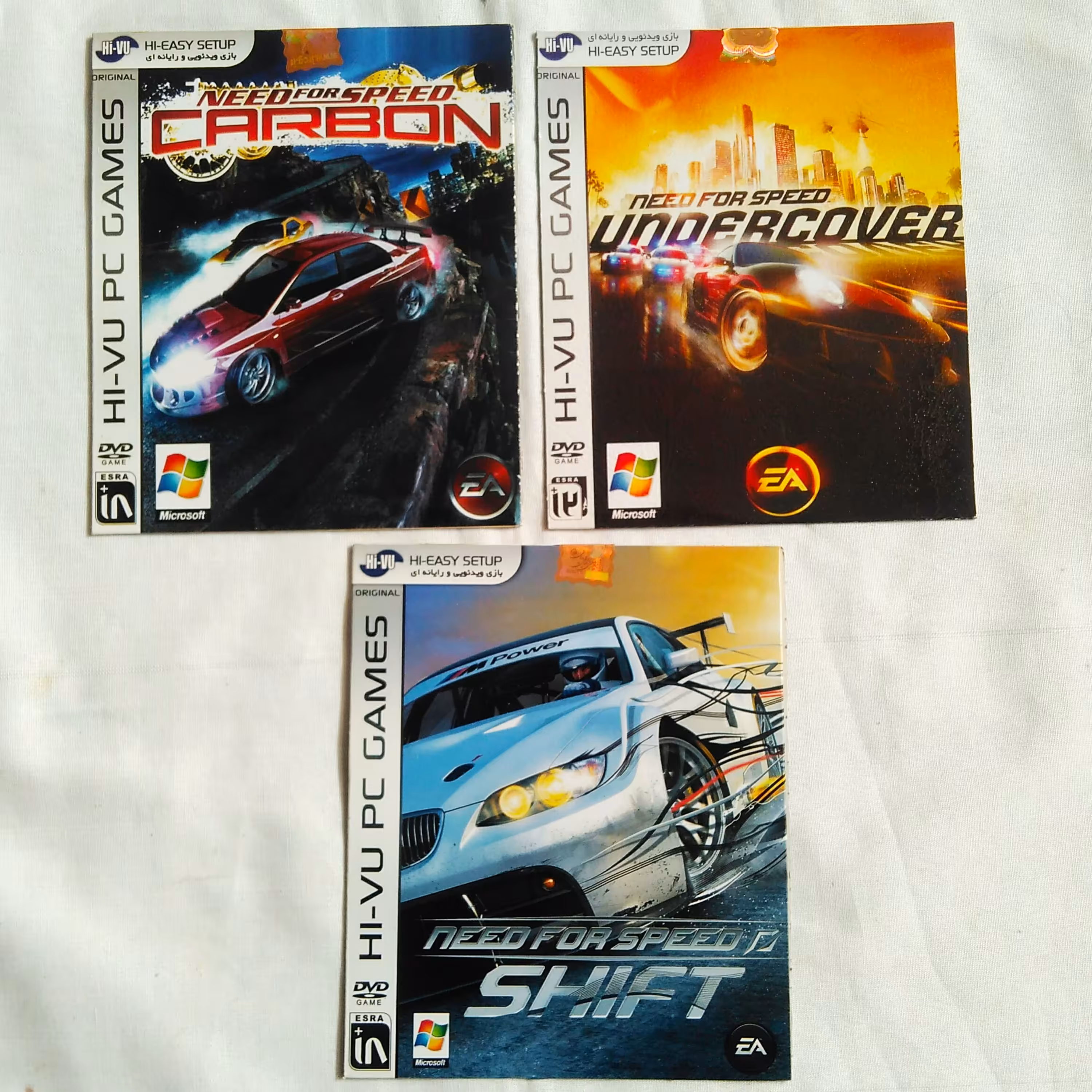 پک سه بازی کامپیوتری need for speed