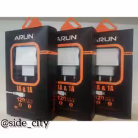 شارژر  آرون (ARUN) 1 آمپر مدل U1001 در غرفه side city