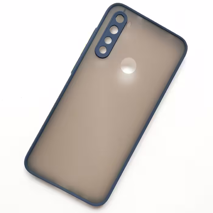 قاب دودی سرمه ای مناسب گوشی شیائومی Redmi note 8
