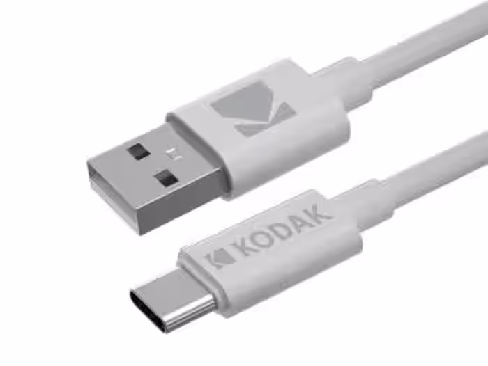 کابل USB به USB-C کداک مدل KODAK White طول 1 متر