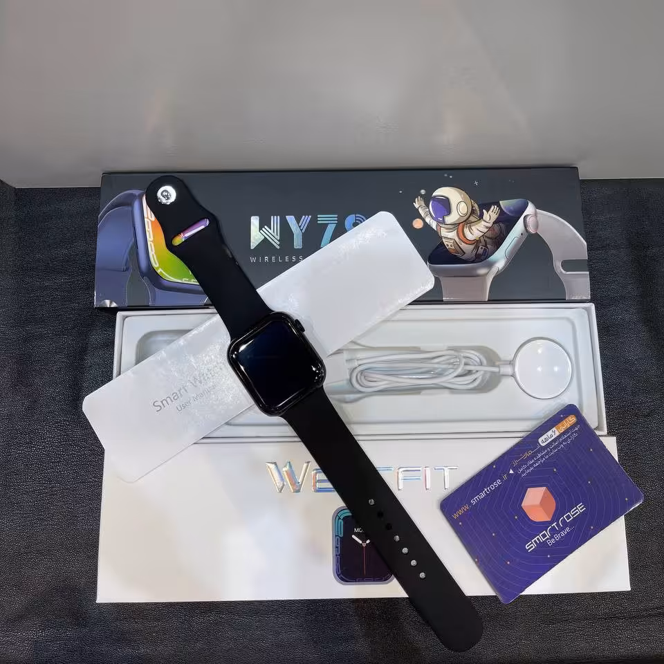 ساعت هوشمند طرح اپل واچ   قیمت اقتصادی کیفیت عالی امکانات کامل مدل  WY 78 Max اورجینال 