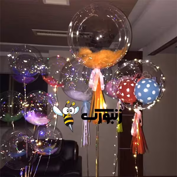 بادکنک بوبو بالن شفاف 18 اینچ
