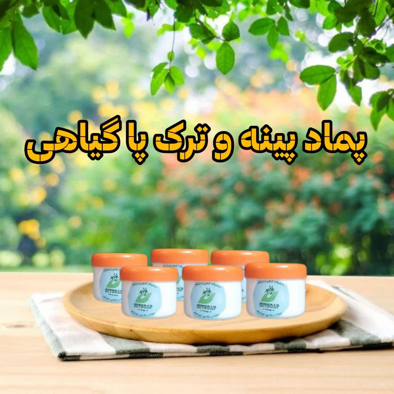پماد پینه و میخچه و ترک  پا  و ترکهای پوستی طبیعی و دستساز (90 گرمی)