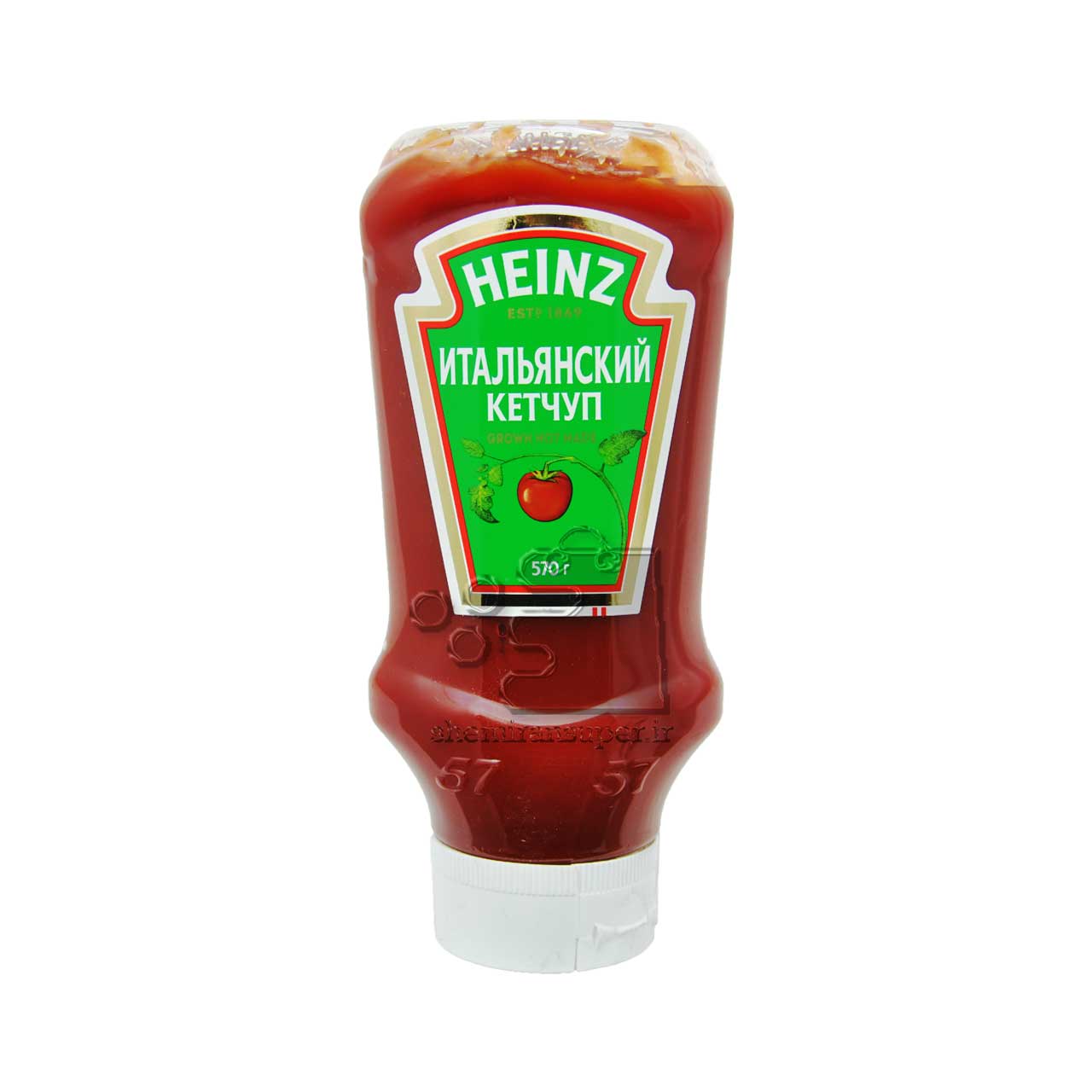 سس کچاپ ایتالیایی معکوس 570 گرم هاینز - heinz