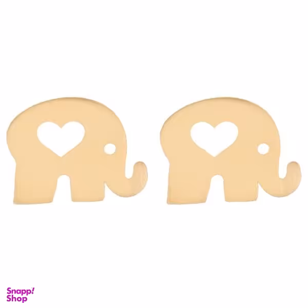 گوشواره طلا 18 عیار رزا مدل EG27