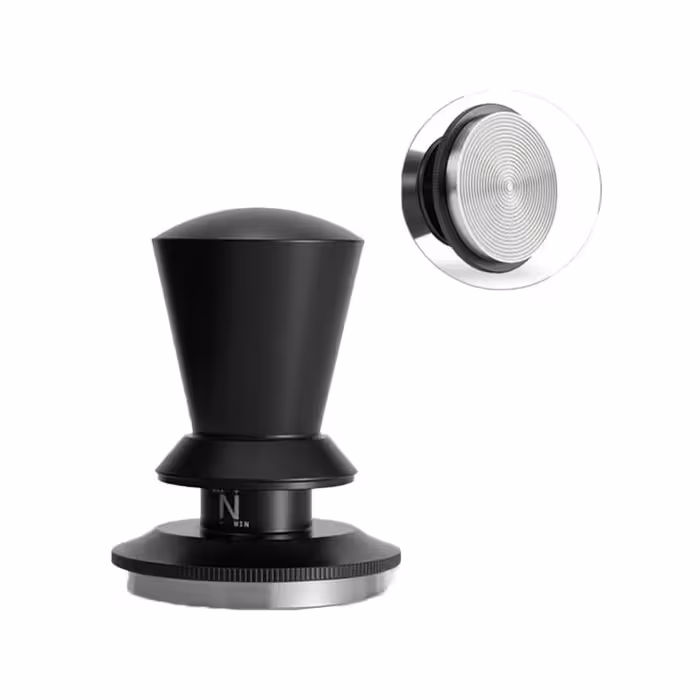 تمپر قهوه فنری با تنظیم ارتفاع مشکی MUVNA