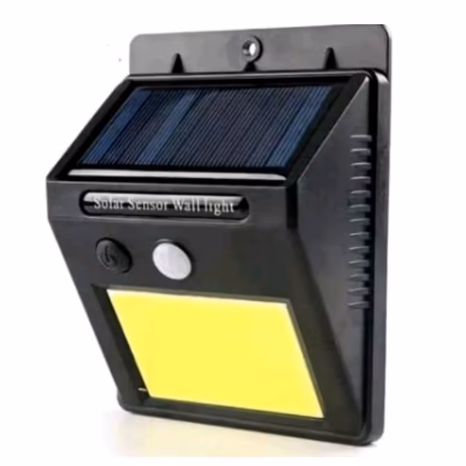 چراغ دیواری خورشیدی سنسور دار 3حالته