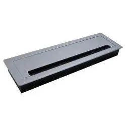 قاب داکت برق رومیزی فانتونی مدل T342 سایز 9×30 سانتی متر خاکستری