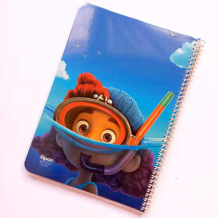 دفتر  سیمی 60 برگ الیپون کد2