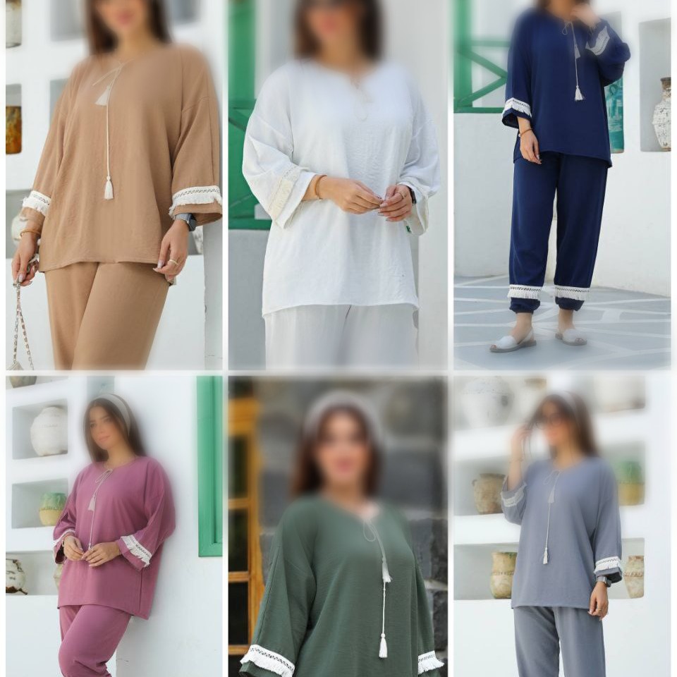 ست بلوزشلوار زنانه ست بلوز شلوار شومیز شلوار تونیک شلوار ابروبادی