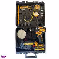 پیچ گوشتی شارژی جاب مدل JB-7700 BS مجموعه 45 عددی