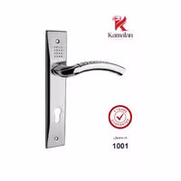 دستگیره درب  سوییچی کمالان  رنگ کروم  کد-1001