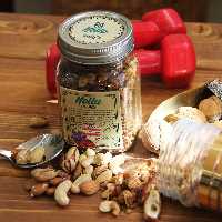 گرانولا 5 مغز زعفرانی 370 گرمی (تولید خانگی) 