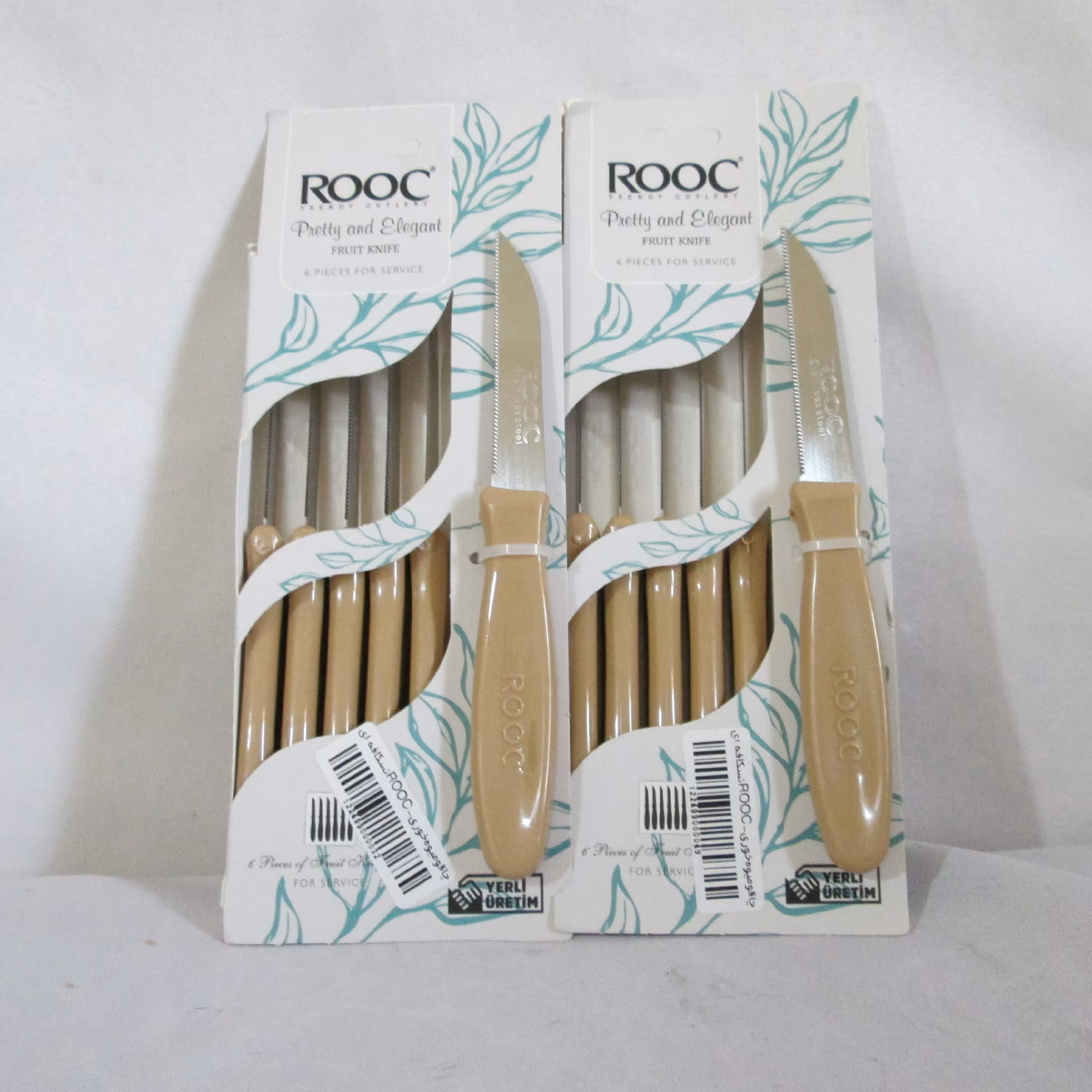 چاقو  کارد میوه خوری Rooc وp.s هم اره ای هم ساده 00