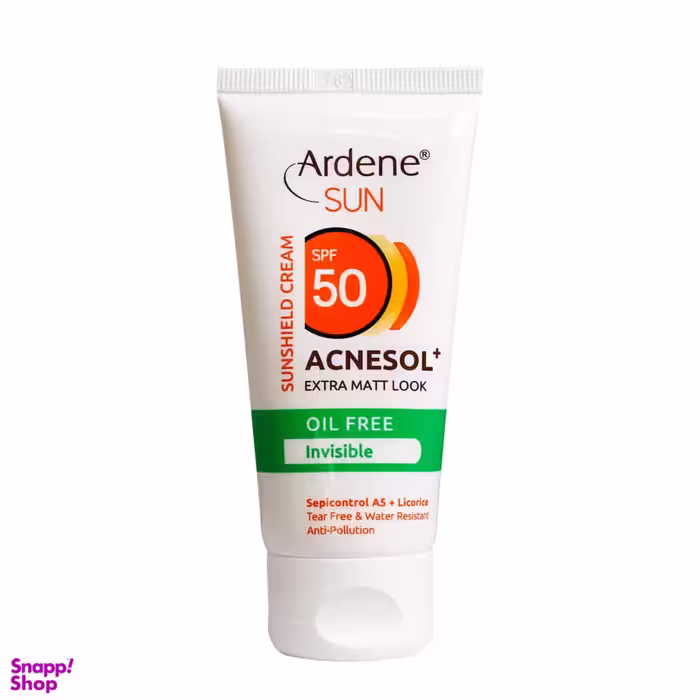 کرم ضد آفتاب آکنه سل آردن (Arden) مدل Oil Free با SPF50 حجم 50 میلی لیتر
