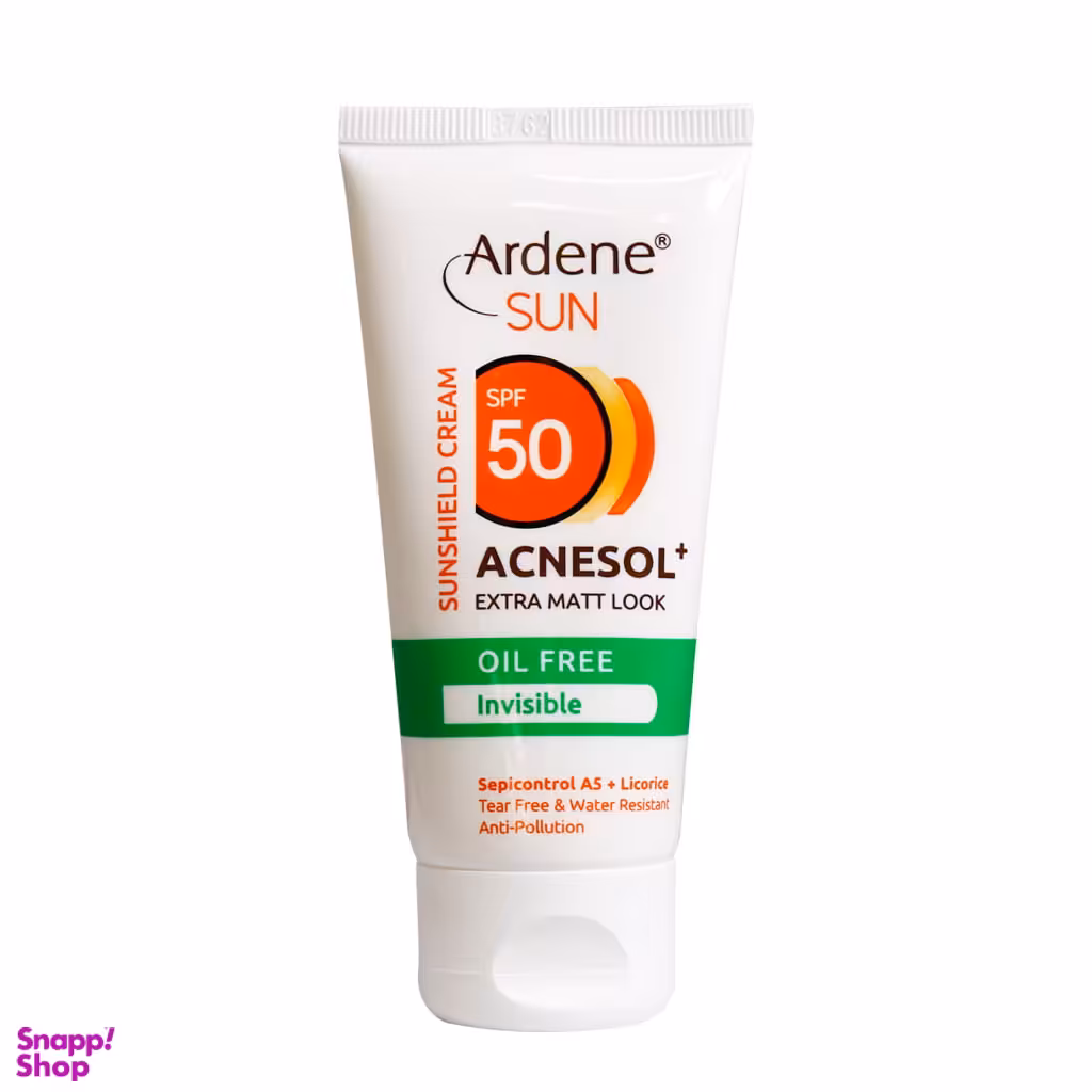 کرم ضد آفتاب آکنه سل آردن (Arden) مدل Oil Free با SPF50 حجم 50 میلی لیتر
