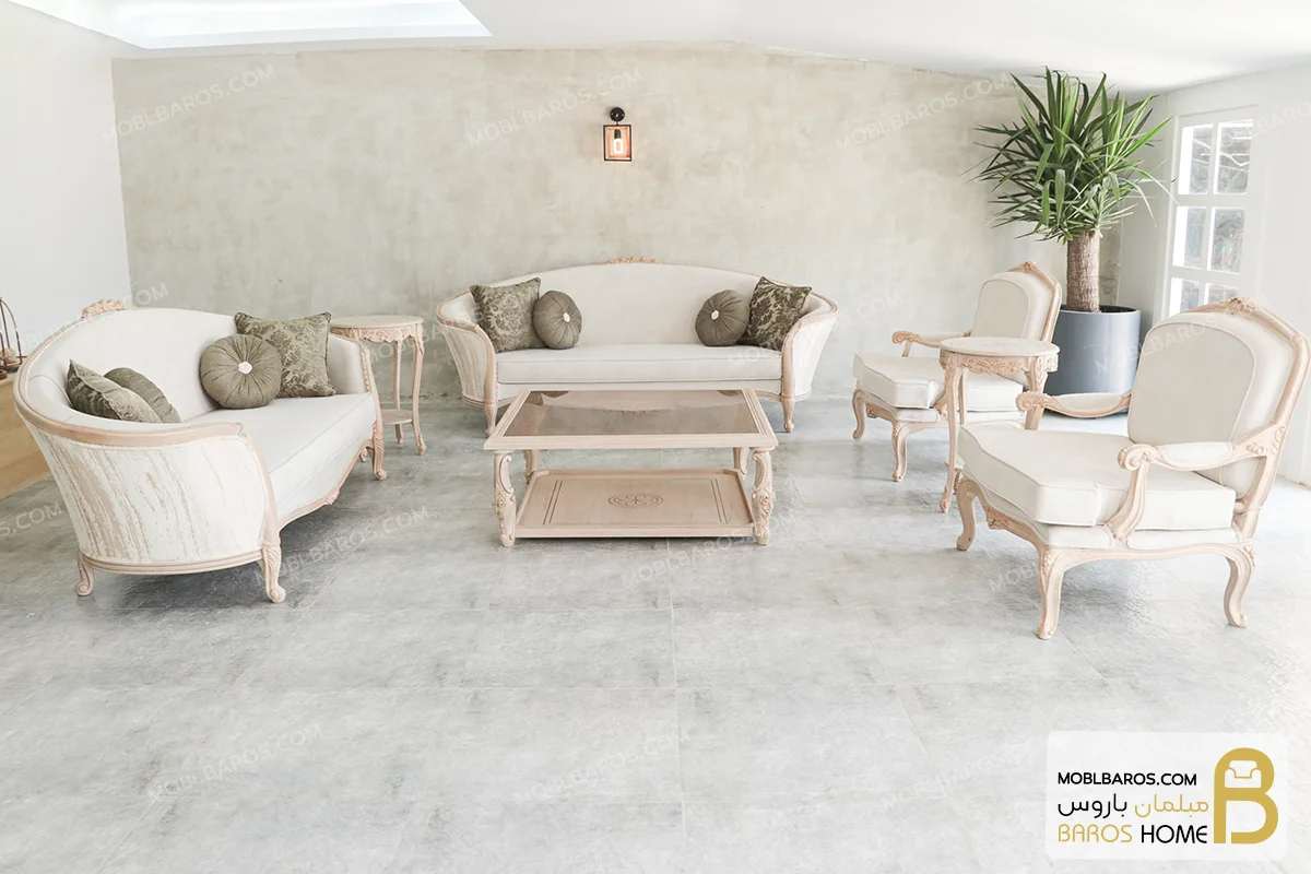 ست مبلمان کلاسیک لورنزو کد 3