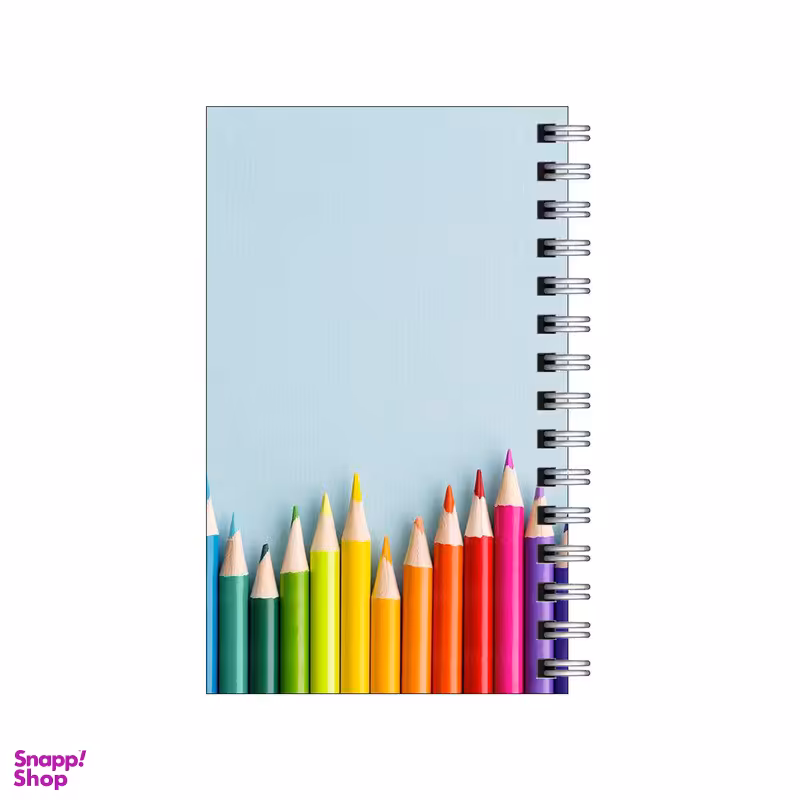دفتر یادداشت 60 برگ To Do List طرح صف مدادرنگی ها کد 5485371