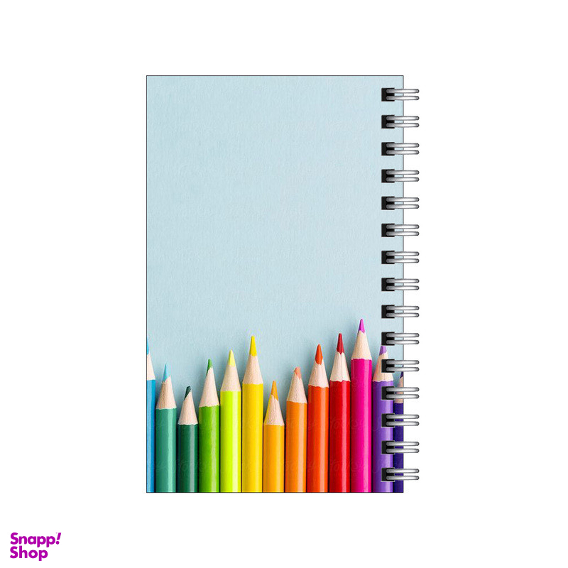 دفتر یادداشت 60 برگ To Do List طرح صف مدادرنگی ها کد 5485371