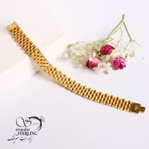 دستبند طرح طلا