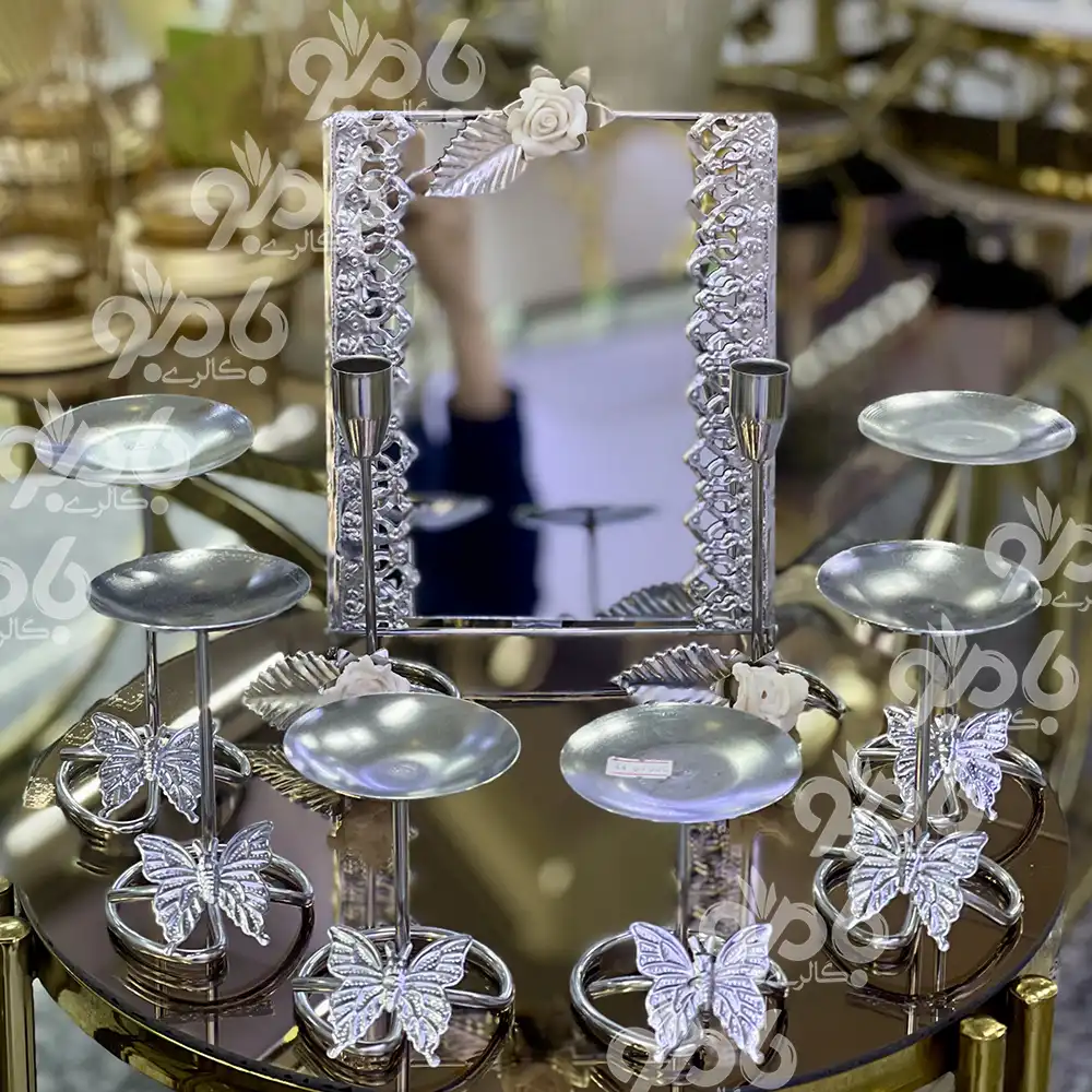 هفت سین فلزی رز سیلور