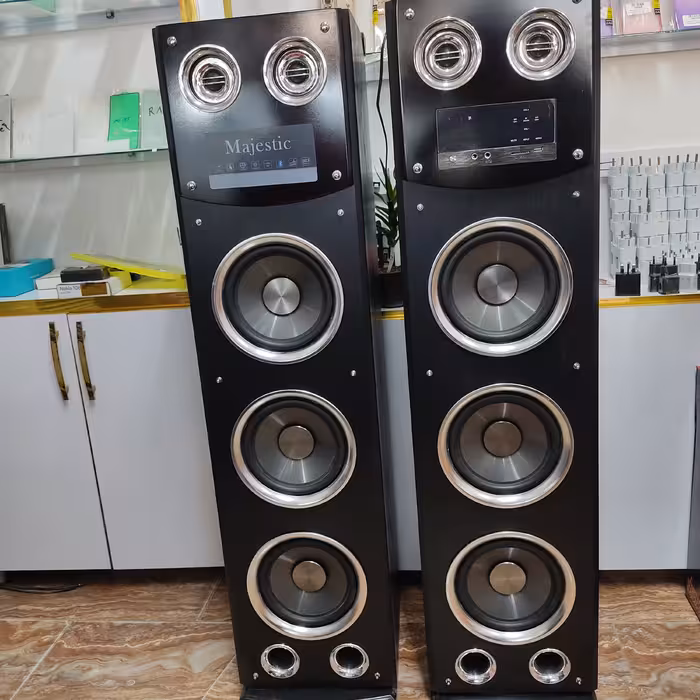 اسپیکرmajesticایستاده شش ساب کیفیت عالی میکروفون دار