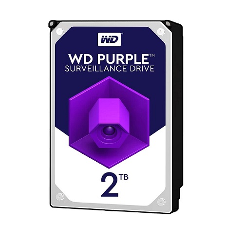 هارددیسک اینترنال وسترن دیجیتال مدل Purple ظرفیت 2 ترابایت