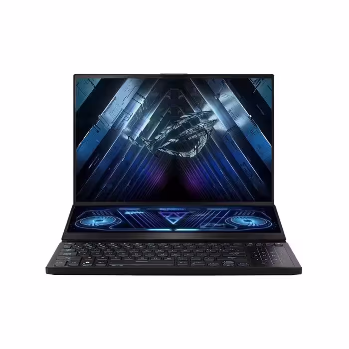 لپ تاپ گیمینگ ایسوس 16 اینچ ROG Zephyrus Duo 16 GX650PZ-ZB 2023 پردازنده Ryzen 9 7945HX رم 32GB حافظه 4TB SSD گرافیک 12GB RTX4080