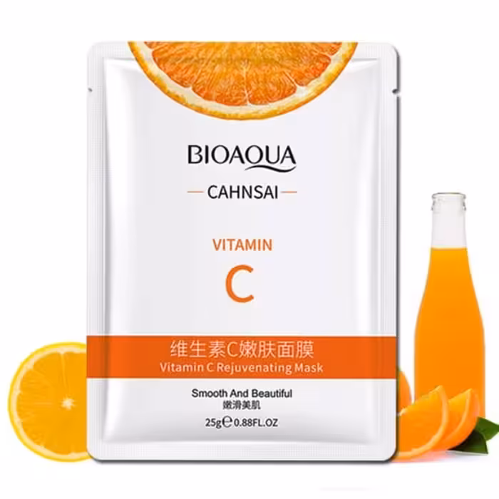 ماسک ورقه ای ویتامین سی بیوآکوا


