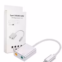 کارت صدا اکسترنال با پورت Type-C مدل HIFI Magic

