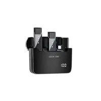 میکروفن یقه‌ای Lightning گرین لاین مدل GN2IN1DDMLTBK