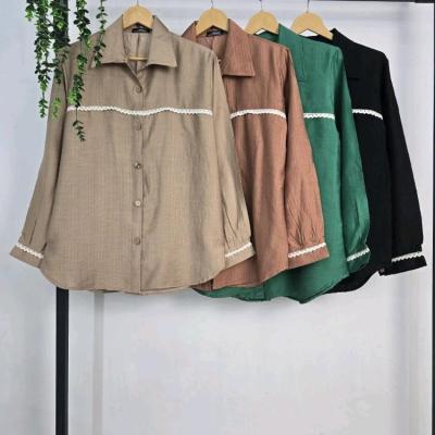 شومیز گیپوردار