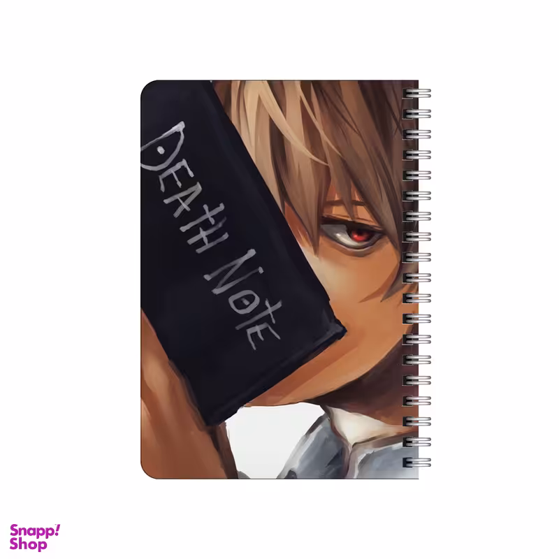 دفترچه یادداشت بامبیلیپ مدل چوبی طرح انیمه دفتر مرگ کد 0288197