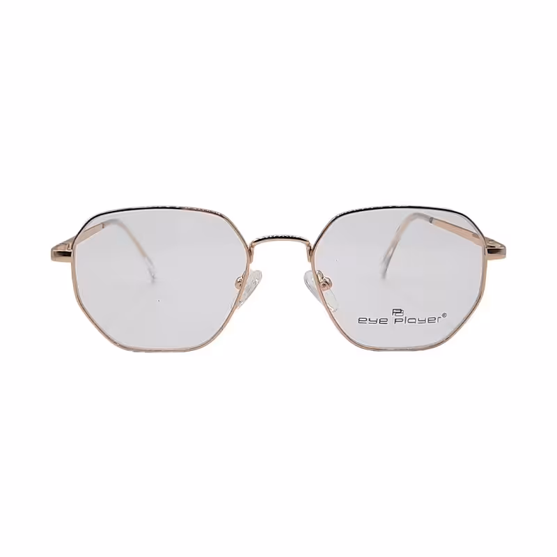 فریم عینک طبی آی پلیر مدل 8101c4  فلزی طلایی زنانه و مردانه