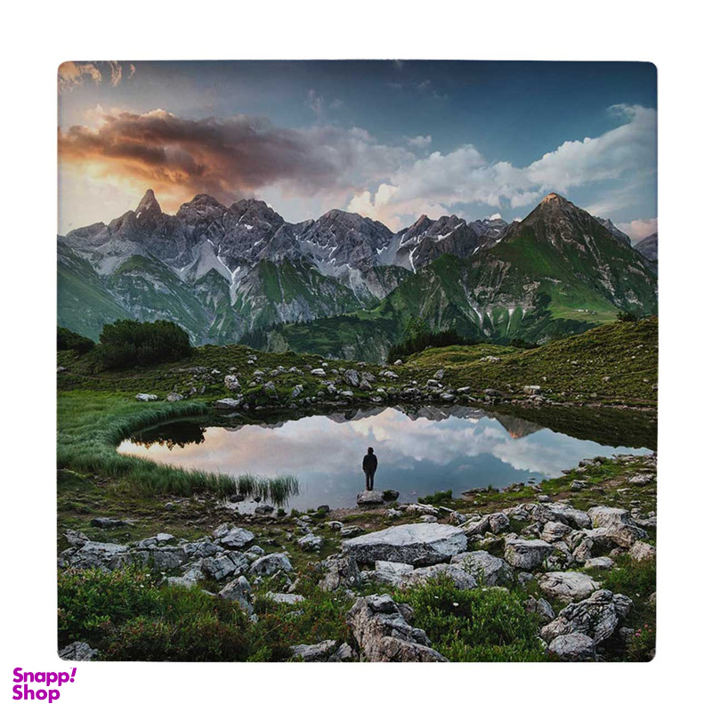 زیر لیوانی طرح دریاچه کوهستانی کد 5775355_4156