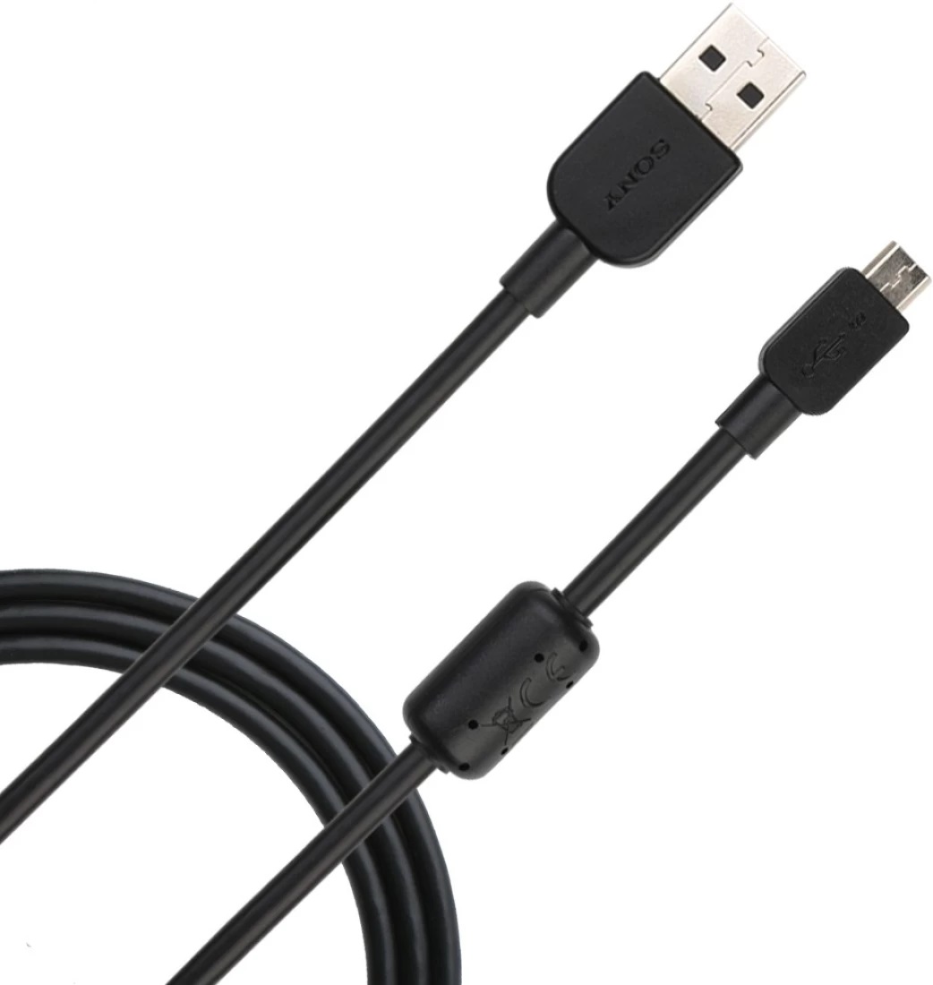 خرید کابل شارژر دسته اورجینال سونی یک و نیم متری Sony Cable Charger 15M - PS4 با بهترین قیمت
