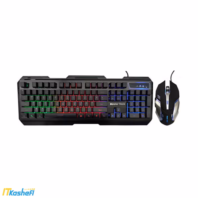قیمت و خرید کیبورد و موس گیمینگ مسترتک | MASTER TECH MK9400 - آی تی کاشفی