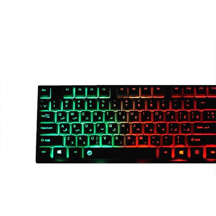 کیبورد سیم دار BEYOND 7100RGB
