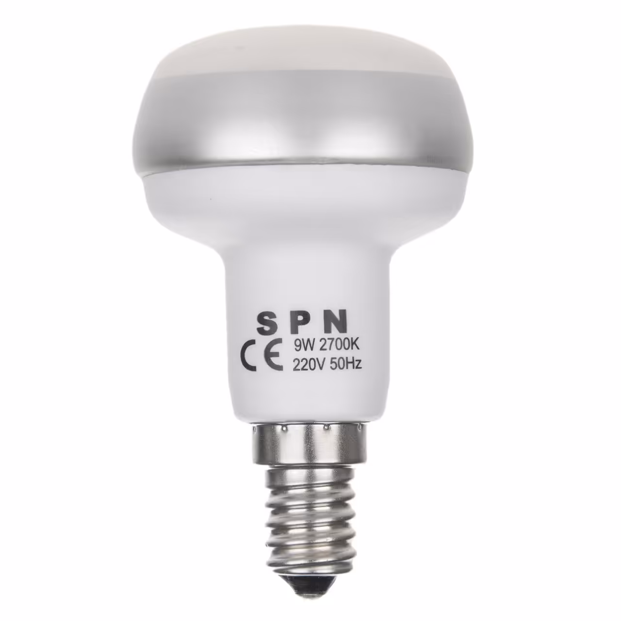 لامپ کم مصرف 9 وات اس پی ان مدل R50E پایه E14