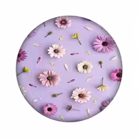 آینه جیبی مدل گل کد 1292