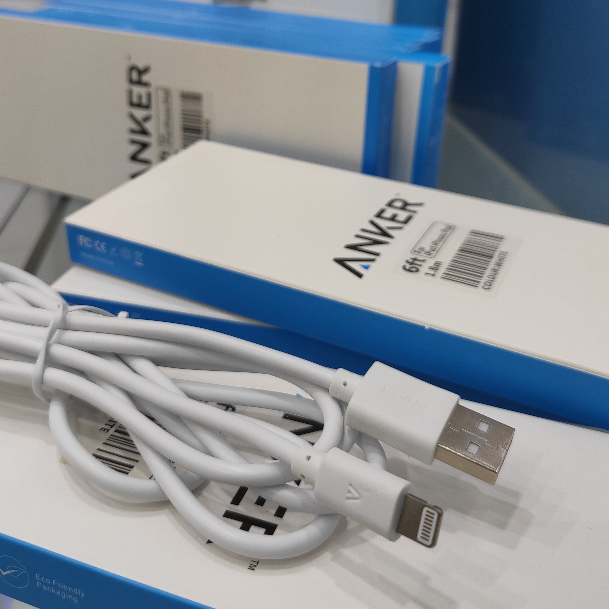 کابل شارژر آیفون anker