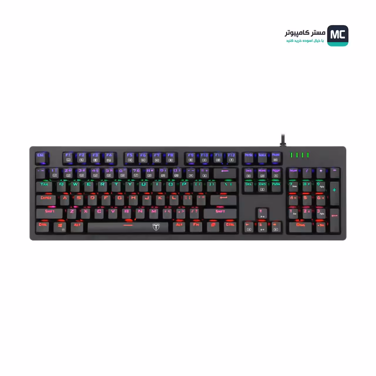 قیمت و خرید کیبورد مکانیکال گیمینگ تی دگر Bermuda T-TGK312