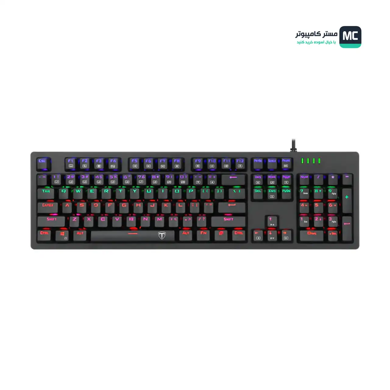 قیمت و خرید کیبورد مکانیکال گیمینگ تی دگر Bermuda T-TGK312