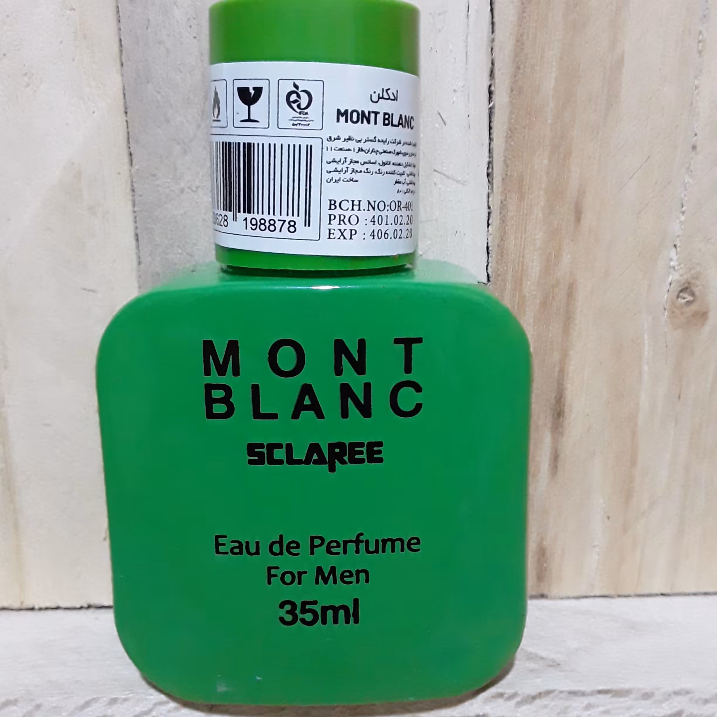 ادکلن مردانه 35 میل اسکلاره ( مونت بلانک ) با ماندگاری بالا و کیفیت خوب